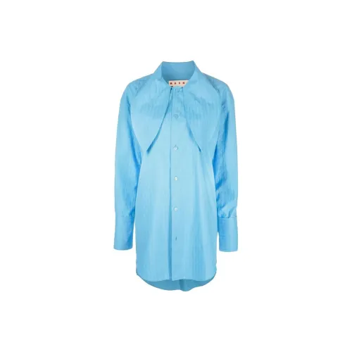 MARNI Shirts Women's Dark Sky Blue