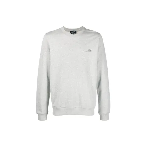 A.P.C Sweatshirt Men Gray