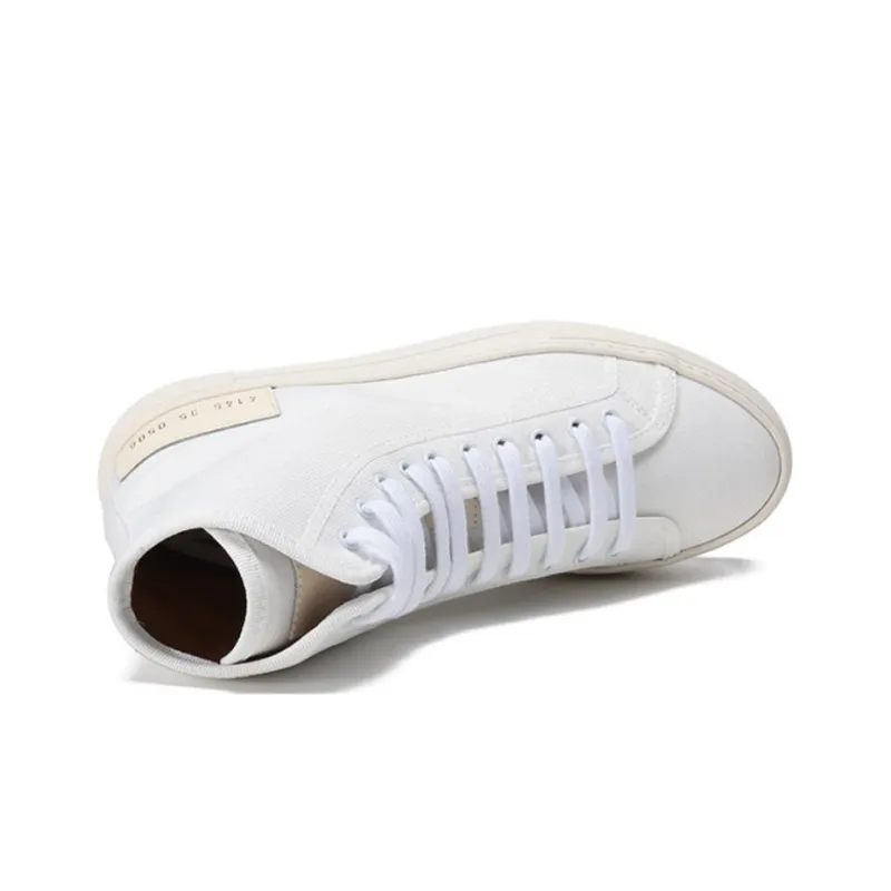 COMMON PROJECTS Canvas Shoes Women's High Top White-4