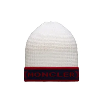 Moncler Virgin-wool Knitted Beanie Hat