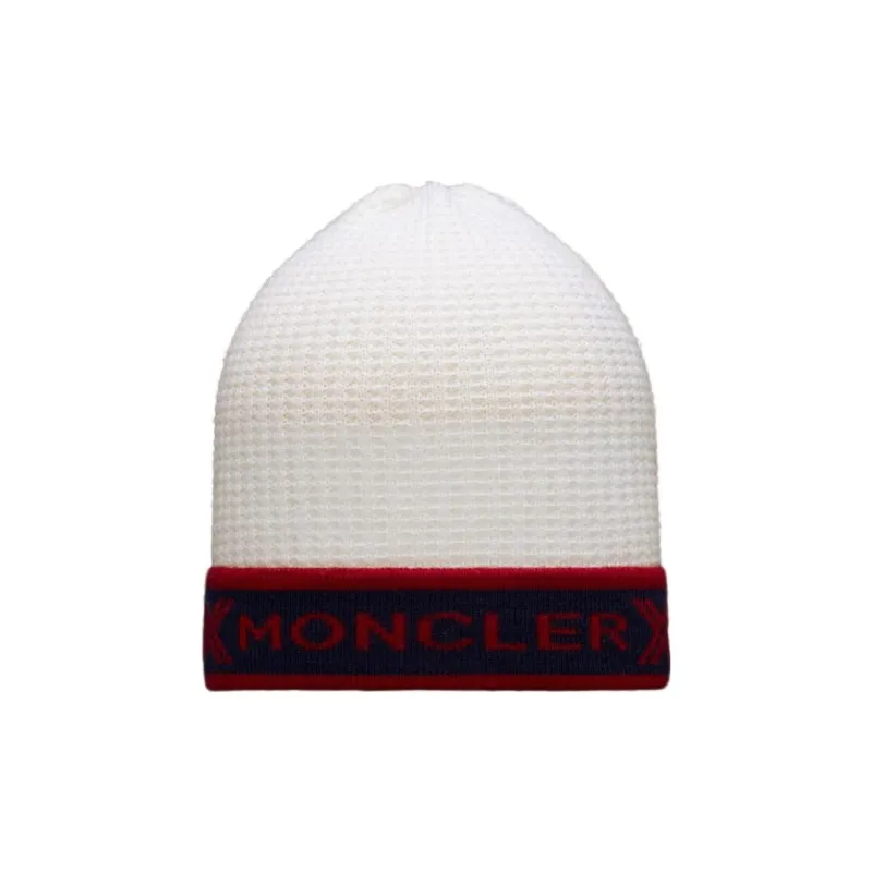 Moncler Virgin-wool Knitted Beanie Hat-0
