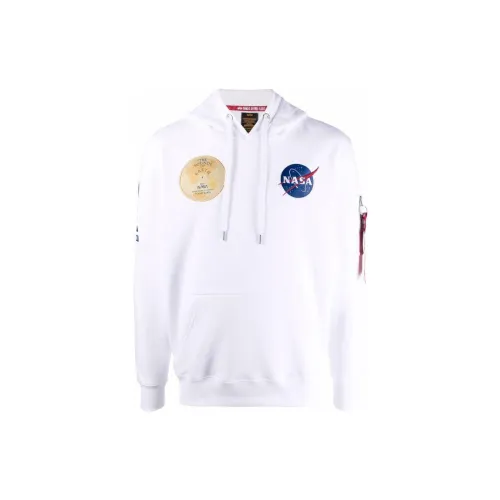 Alpha Industries Sweatshirts Men White