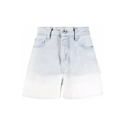 OFF-WHITE Denim Shorts Women's Blue