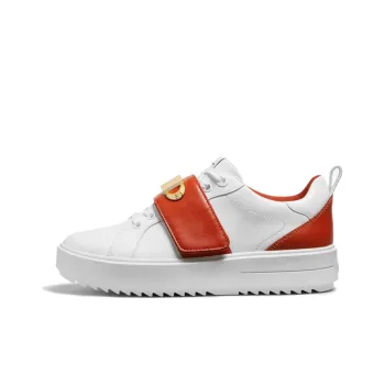 MICHAEL KORS Emmett Stylish Skateboarding Shoes Women's White Red