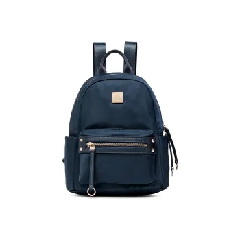 Hush Puppies Fabric Backpack Regular Women's Blue