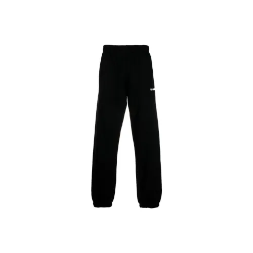 OFF-WHITE Knitted Sweatpants Men Black