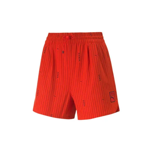 Puma X Vogue Collection Casual Shorts Women's Fire Red