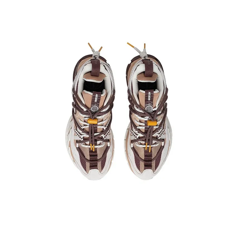 LiNing Xiao Yao Xing Getaway Wear-Resistant Slip-Resistant Cushioning Low-Top Sports Casual Shoes Men's Clever Umber-3