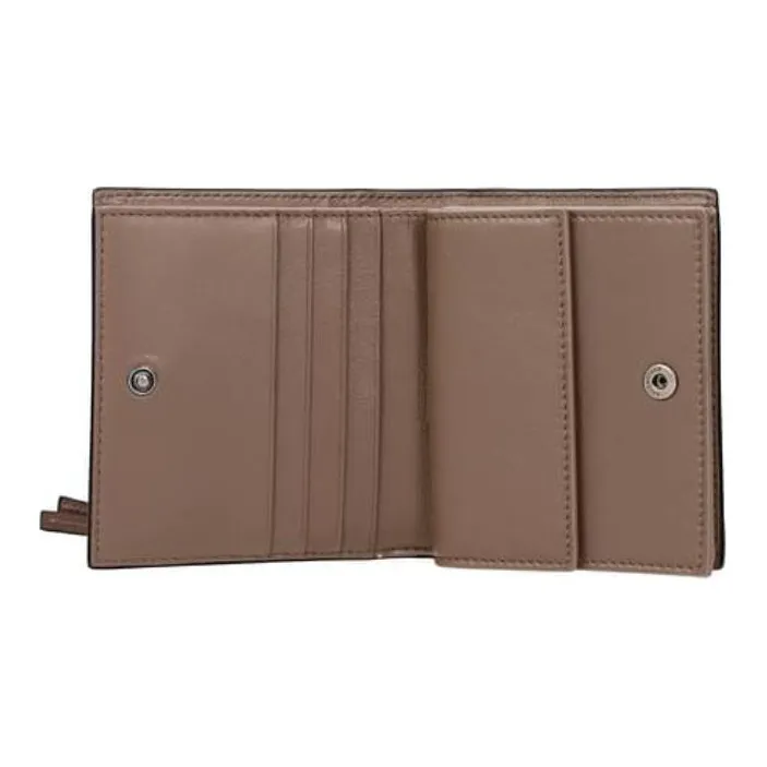 Balenciaga Neo Classic Grained Leather Wallet Women's Gray-2