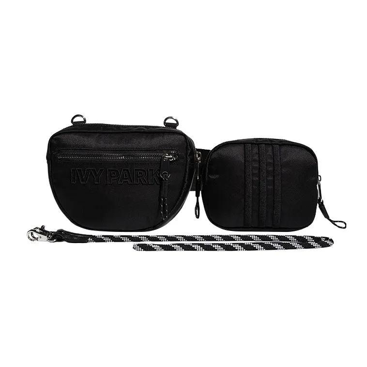 Adidas Originals IVY PARK Beyoncé Collaboration Polyamide Fanny Pack Regular Unisex Black-0