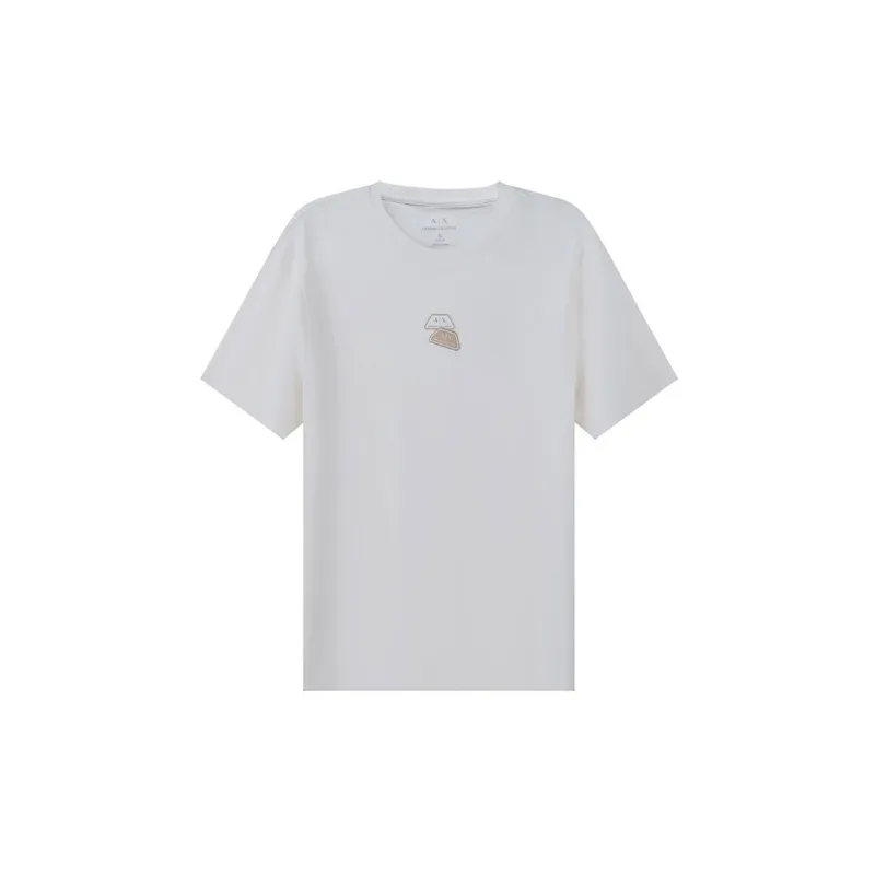ARMANI EXCHANGE T-Shirts Men Cream-0