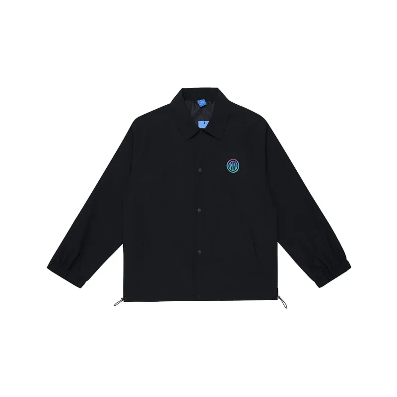 F.C. Internazionale Milano Loose Fit Thickened Jacket Unisex Black-1