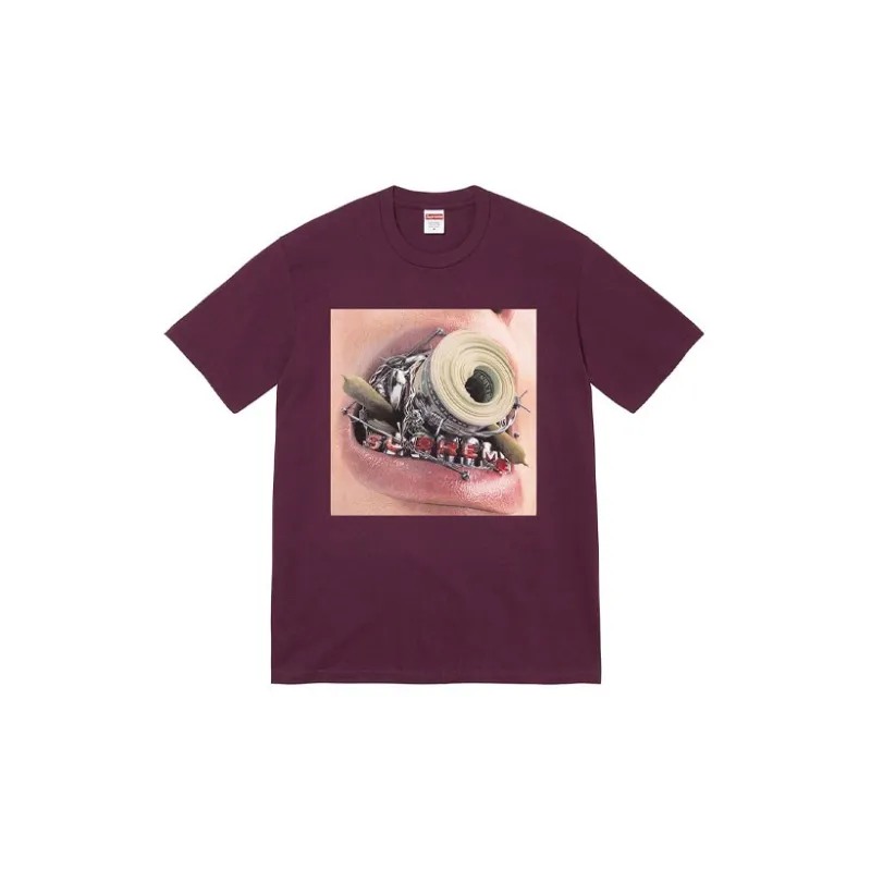 Supreme FW22 Week 1 Braces Tee-3