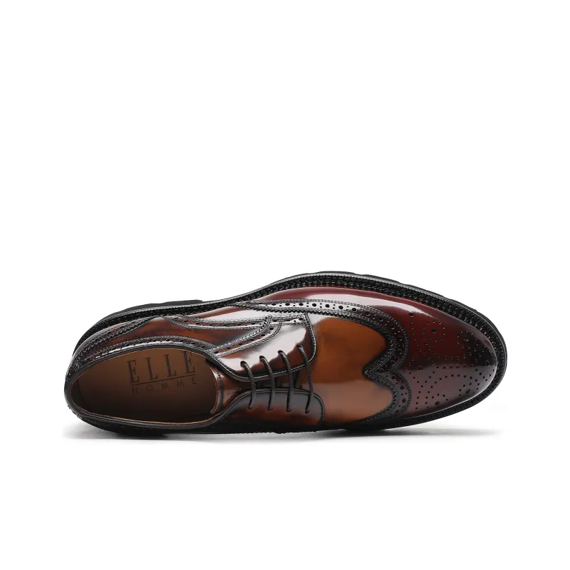 ELLE HOMME Dress Shoes Men's Burgundy-2