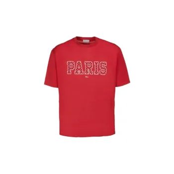 DIOR T Shirts Men Red