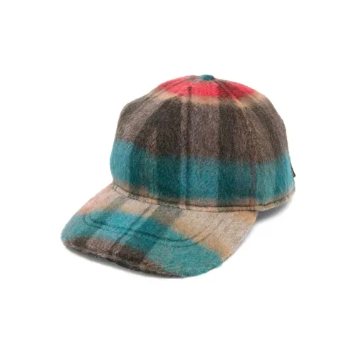 Borsalino Peaked Cap Men Multicolor