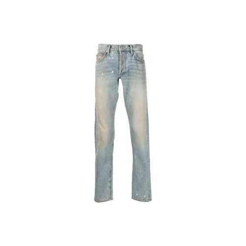 RHUDE Jeans Men Blue