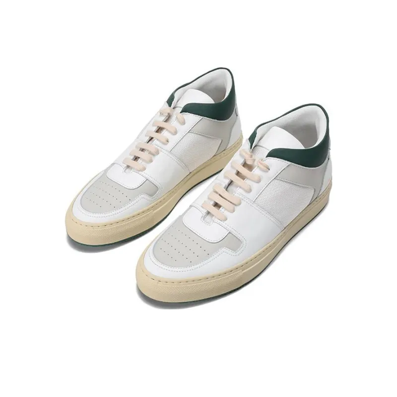 COMMON PROJECTS Skateboard Shoes Men Mid Top Green/White-2