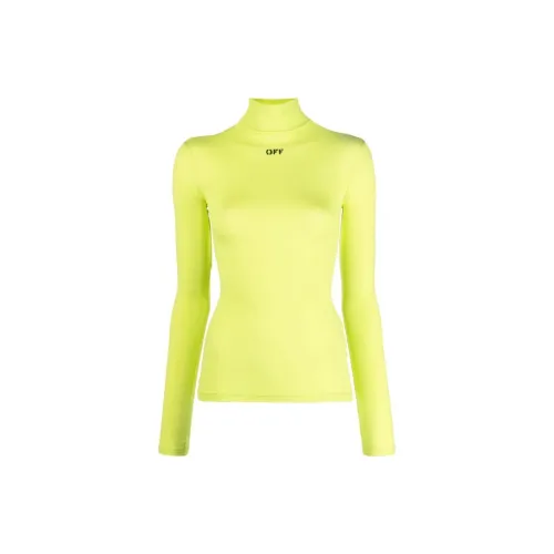 OFF-WHITE Knitwear Women's Green Yellow