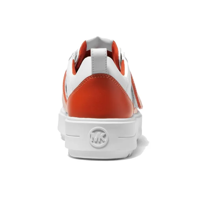 MICHAEL KORS Emmett Stylish Skateboarding Shoes Women's White Red-4