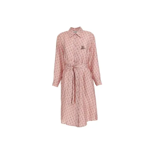 Lanvin Long-Sleeved Dresses Women's Pink