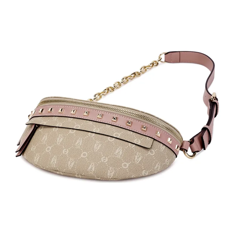 Hush Puppies PVC Chain Bag Crossbody Bag Shoulder Bag Sling Bag Small Size Women's Khaki-10