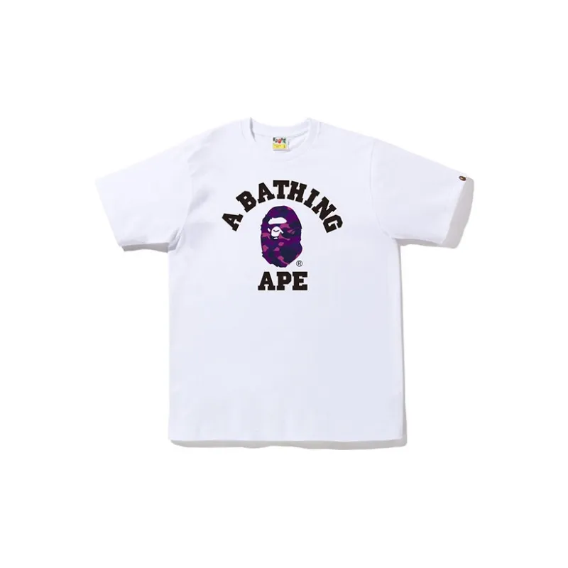 Bape Color Camo College Tee FW22-7