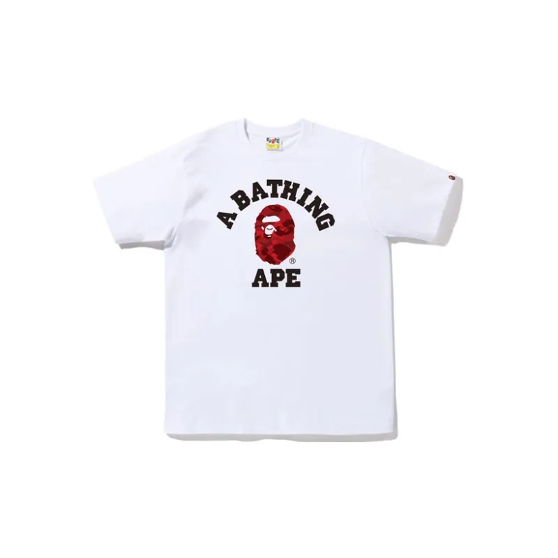 Bape Color Camo College Tee FW22-6