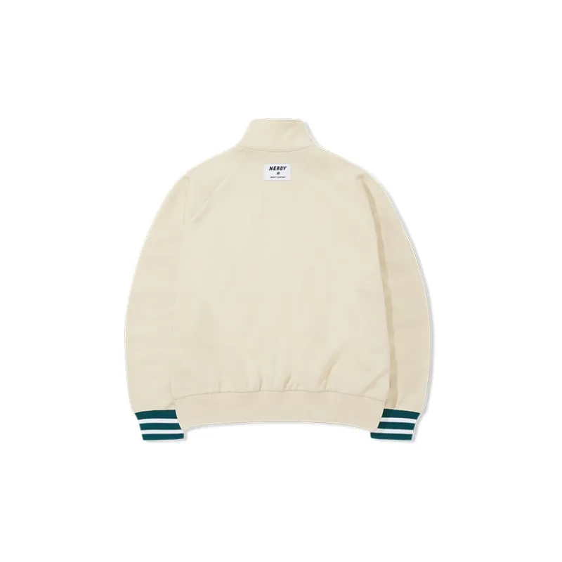Nerdy Jackets Unisex Beige-1