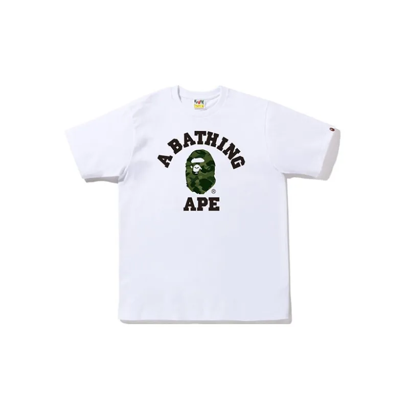 Bape Color Camo College Tee FW22-4