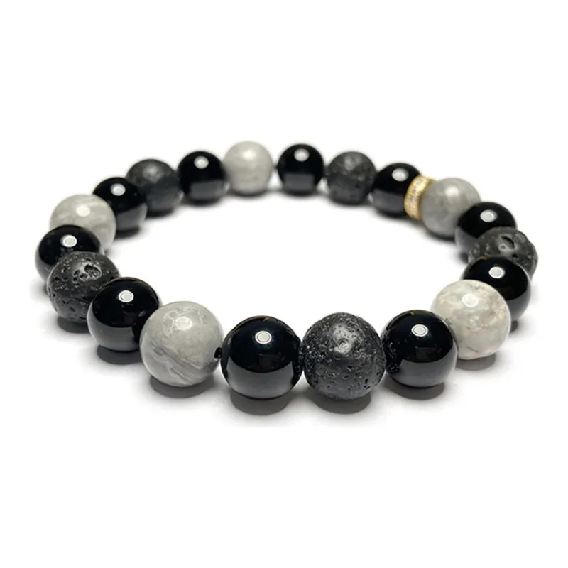 MOUNTAINS AND MANS Agate Bracelets Unisex-1