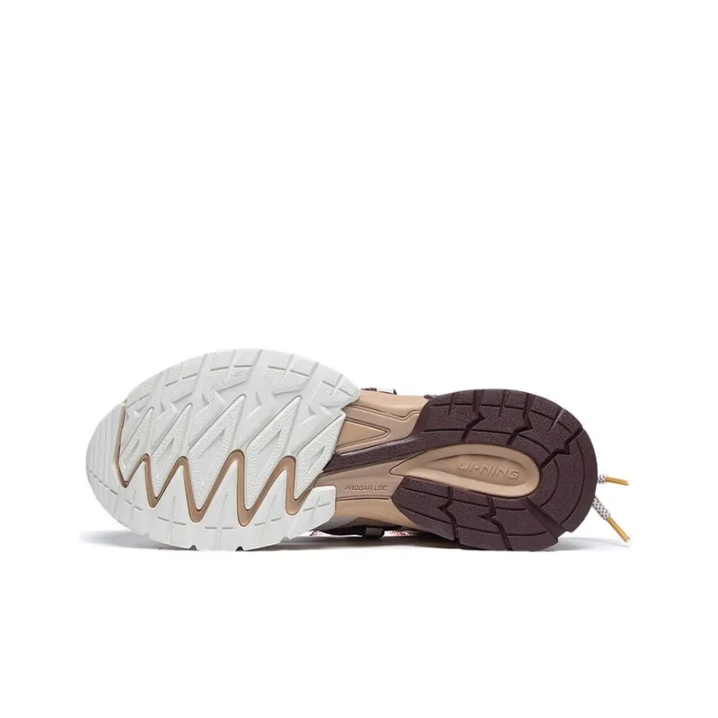 LiNing Xiao Yao Xing Getaway Wear-Resistant Slip-Resistant Cushioning Low-Top Sports Casual Shoes Men's Clever Umber-4