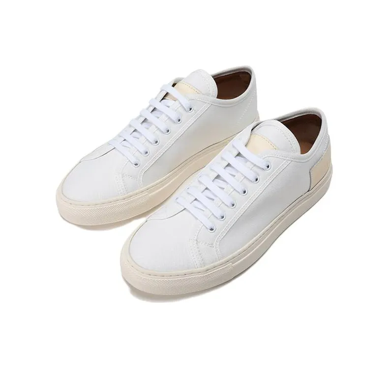COMMON PROJECTS Canvas Shoes Women's Low Top White-2
