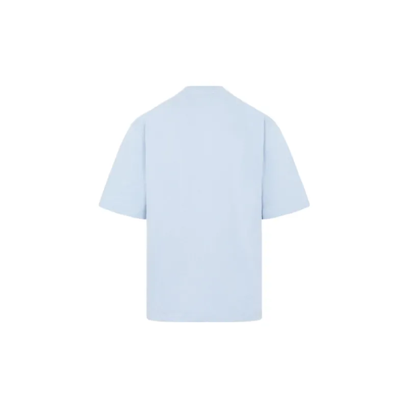 Jacquemus Le T Shirt Paisley Sorbet Logo Boxy Fit T Shirt-1