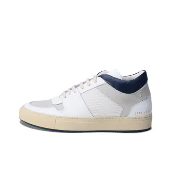 COMMON PROJECTS Skateboard Shoes Men Mid Top White/Blue