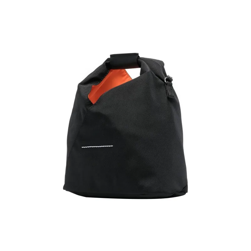 MM6 Maison Margiela Calfskin Shoulder Bag, Crossbody Bag, Handbag Trumpets Women's Black-1