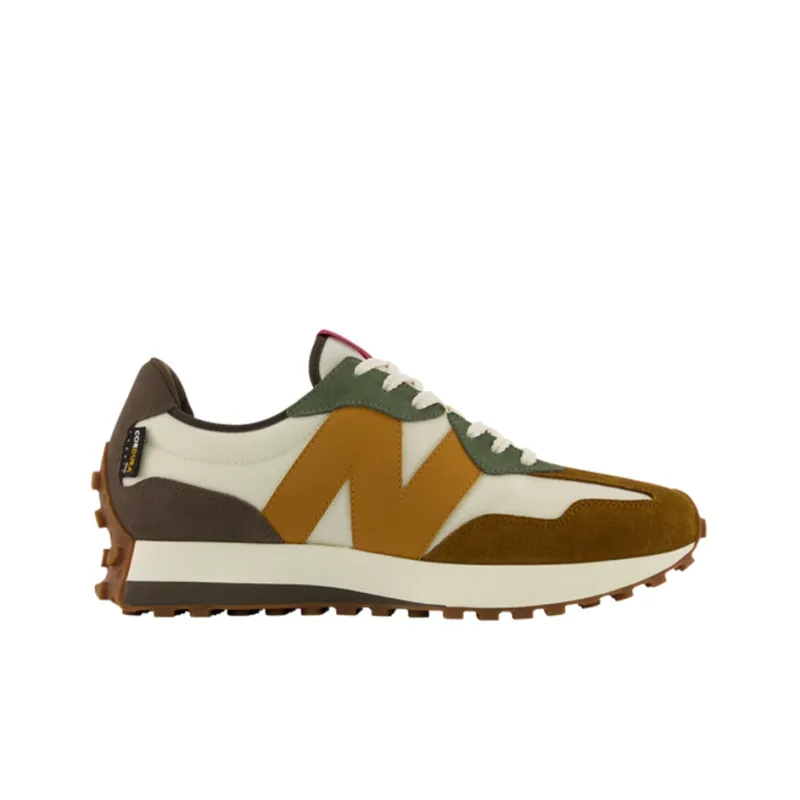 New Balance 327 Winter Wheat Brown Green-1