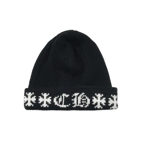 Chrome Hearts Cashmere Beanie Unisex Black