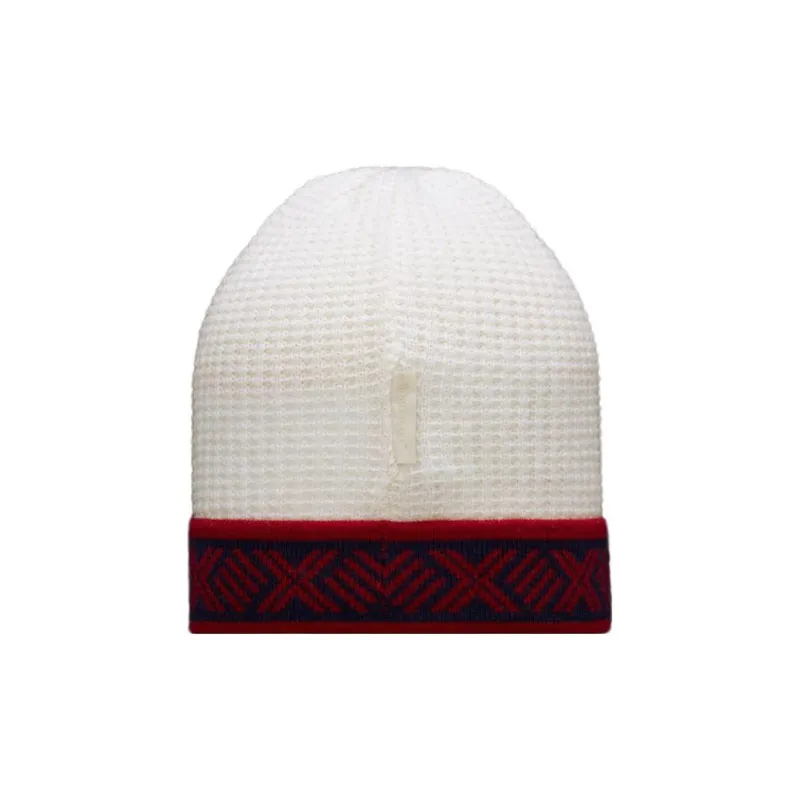 Moncler Virgin-wool Knitted Beanie Hat-1
