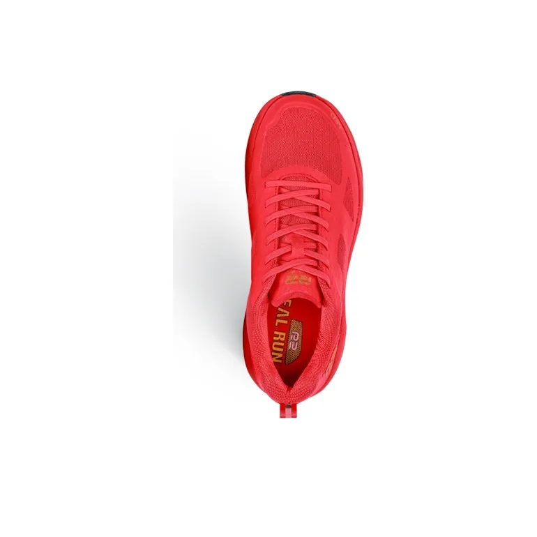 R2 REALRUN Ventilated Cushioning Running Shoes Unisex Red-3