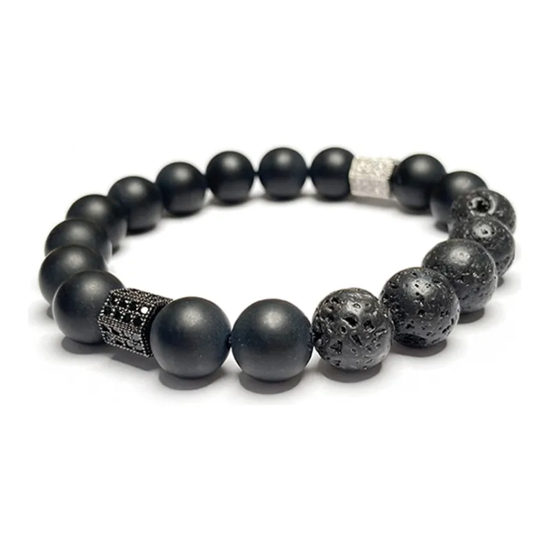 MOUNTAINS AND MANS Agate Bracelets Unisex-8