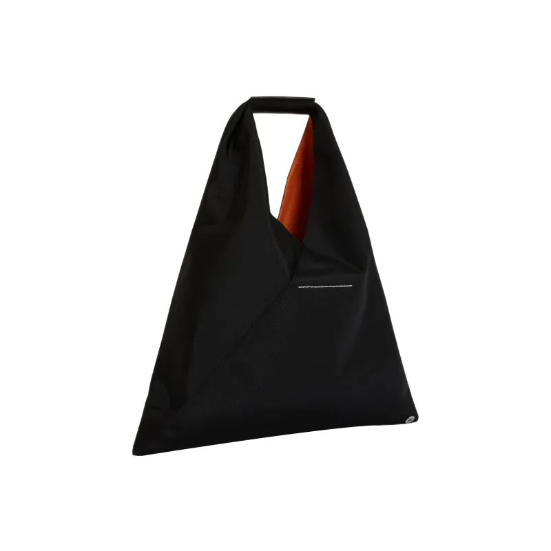 MM6 Maison Margiela Nylon One Shoulder Handbag Women's Black-1