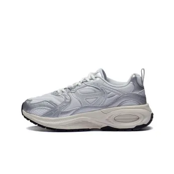 LiNing 92 CICI 92 CICI Cushioning Anti Slip And Wear Resistant Low Top Sports Casual Shoes Women's Gray