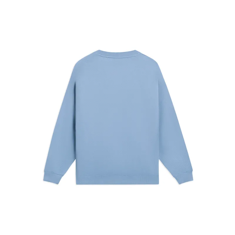 LiNing Sports Lifestyle Collection Sports Trendy Collection Sweatshirt Unisex Soft Gray Blue-1