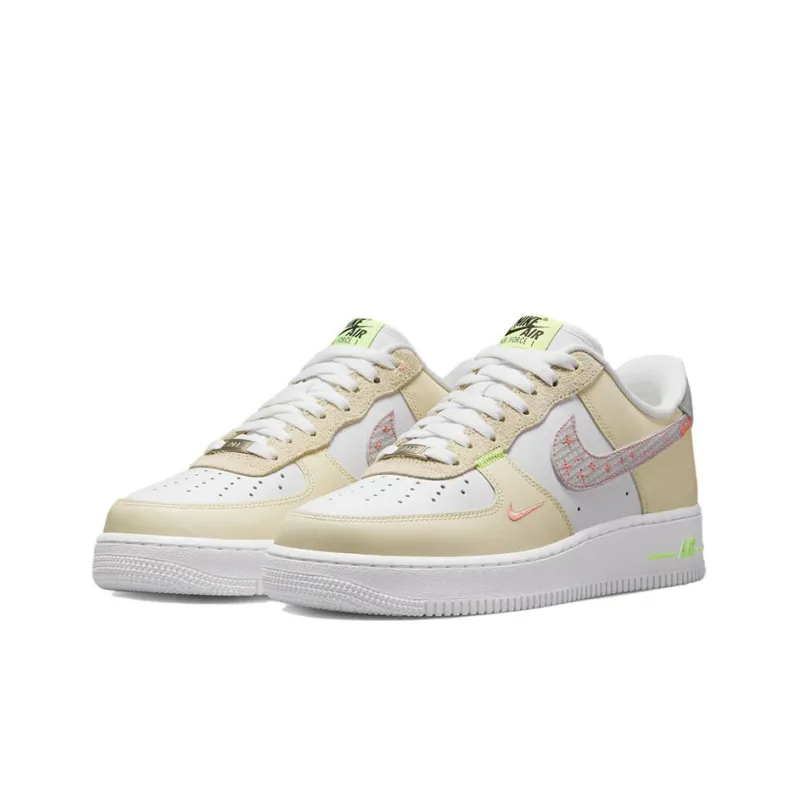 Nike Air Force 1 '07 LV8 'Just Stitch It White Shade Green'-2