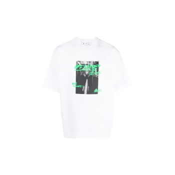 OFF WHITE Metro Type Over Skate S/S Tee