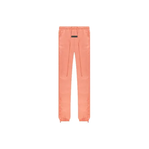 Fear Of God Essentials Knitted Sweatpants Men Coral Red