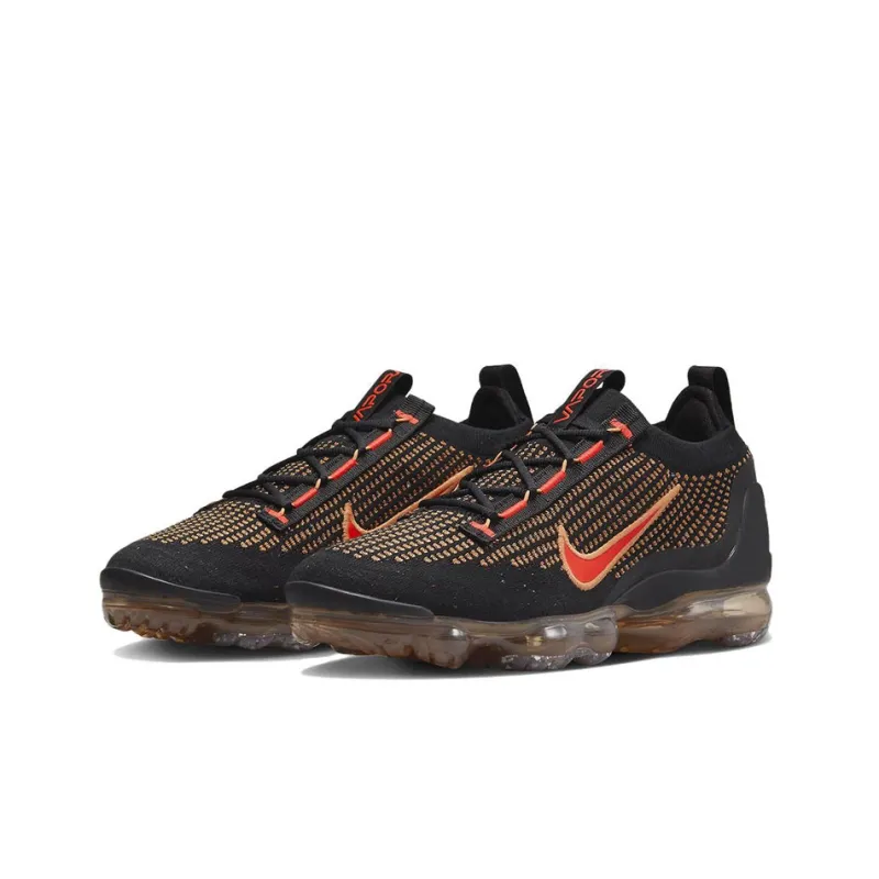 Nike Air VaporMax 2021 Fk Black Bright Crimson-2