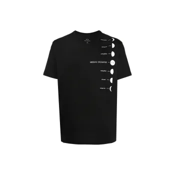ARMANI EXCHANGE T Shirts Men Black
