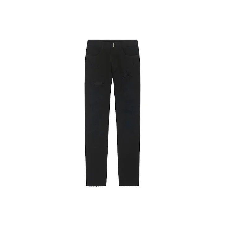 Givenchy Destroyed Slim Fit Jeans-1